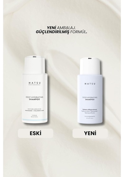 Deep Hydrating Nem Şampuanı 350 Ml Kuru İnce Telli Saçlar Sku: Smg8690010408457