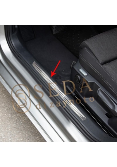 Vw Passat B8.5 Sd 2019 İç Kapı Eşiği 4 Prç. P. Çelik