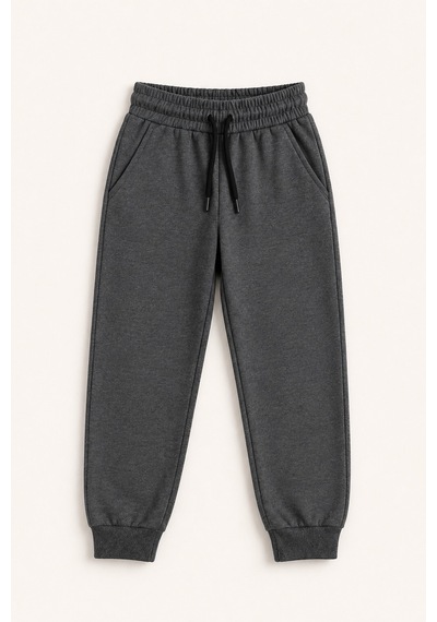 Beniizle Kapüşonlu Unisex Çocuk Eşofman Takımı Antrasit