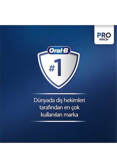 ORAL B Vitality Pro Spiderman Özel Seri Çocuklar İçin Şarj Edilebilir Diş Fırçası D103