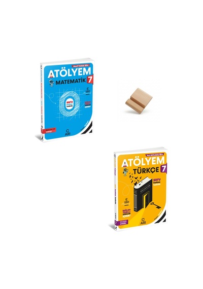 Arı 7. Sınıf 2027 Maarif Matematik Ve Türkçe Atölyem + Telefon Standı