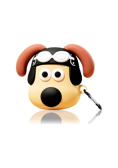 Apple Uyumlu iPhone 1/2. Nesil  Koruyucu Bluetooth Kulaklık Kılıfı Figürlü Pilot Airpods 1/2. Nesil