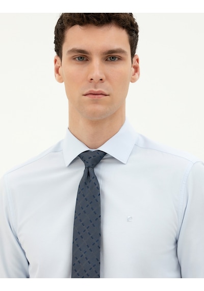 Pierre Cardin Erkek Açık Mavi Gömlek Basic 50285562-vr003 Açık Mavi
