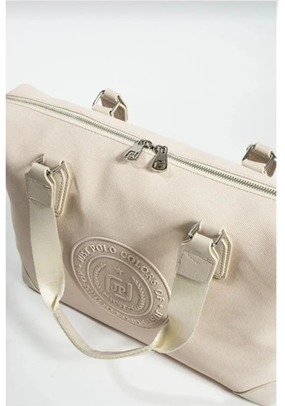 Just Polo Kadın Yeni Sezon Büyük Boy Lüks El Ve Omuz Çantası Shoulder Bag Ebat: 33 X 40 Cm Krem