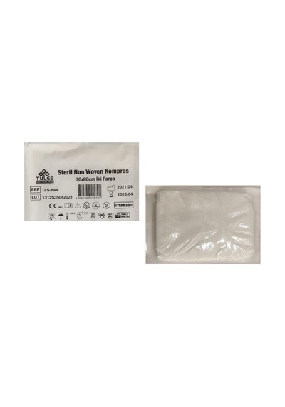 Tules Non-Woven Steril Yüksek Emici Kompres 30 X 80 CM