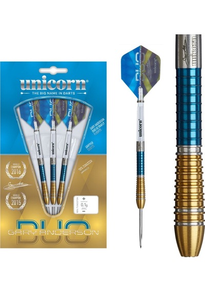 Unicorn Gary Anderson Phase 6 Duo % 90 Tungsten Çelik Uçlu Dart Oku