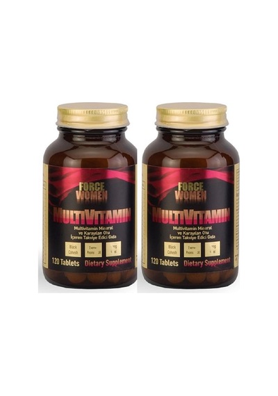 Force Nutrition Multivitamin Women 120 Tablet 2 Kutu