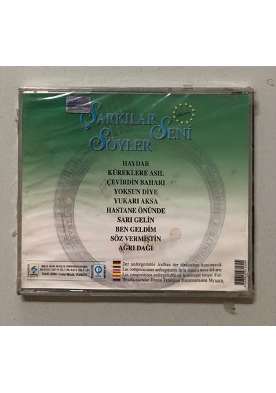 Şarkılar Seni Söyler Meyhanelerde Akşam 6 Cd Orjnal Dönem Baskı Cd