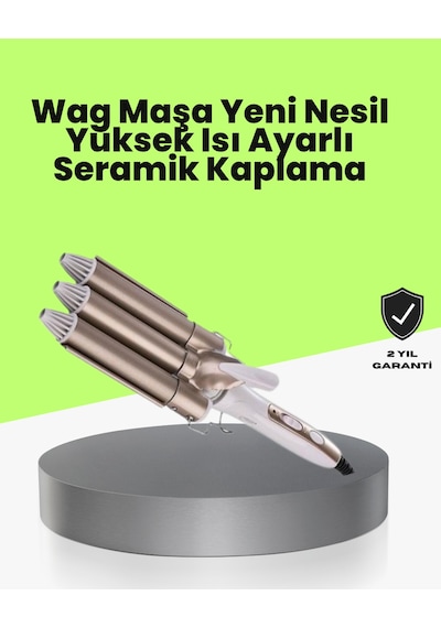Profesyonel Kullanıma Uygun Bukle Maşası