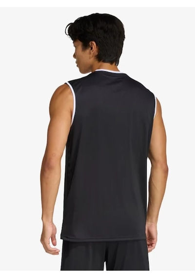 Adidas Kb3929 Entrada26 Sleeveless Jersey Erkek T-shirt Siyah