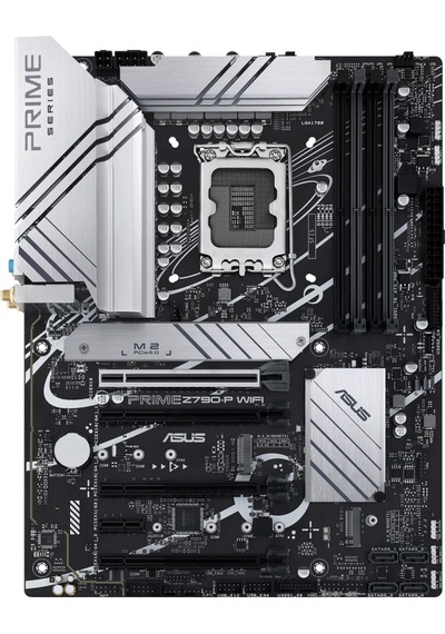 Asus Prıme Z790-p Wıfı, 4xddr5, 3x M.2, Hdmı, Dp, Type-c, Wi-fi 6, Bluetooth 5.2, 12-13.nesil, Lga1700 Soket, Argb Gaming Anakart
