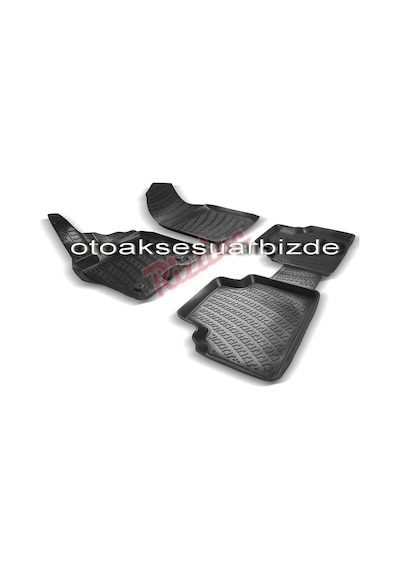 Ford Courier 3D Paspas+Bagaj Havuzu Siyah 2014-2019 Arası Rizline