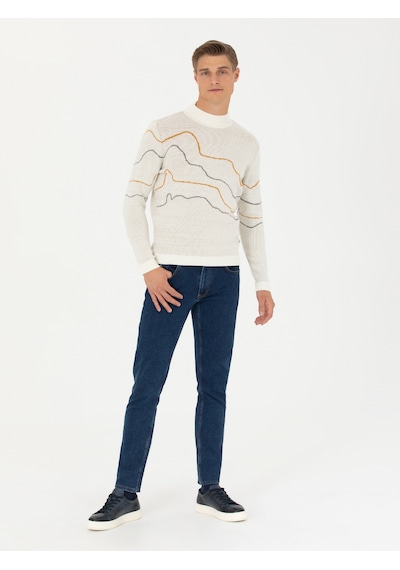 Cacharel Erkek Camel Kazak /triko 50272281-vr015 Kahverengi