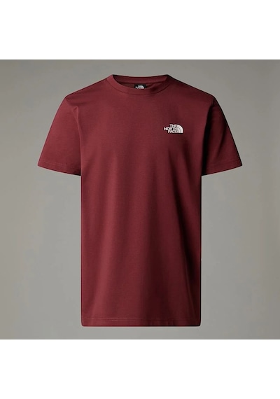 The North Face M Ss Sımple Dome Tee Erkek Tişört Nf0a87ng0vo1 Nf0a87ng0vo1 Sum Sumak