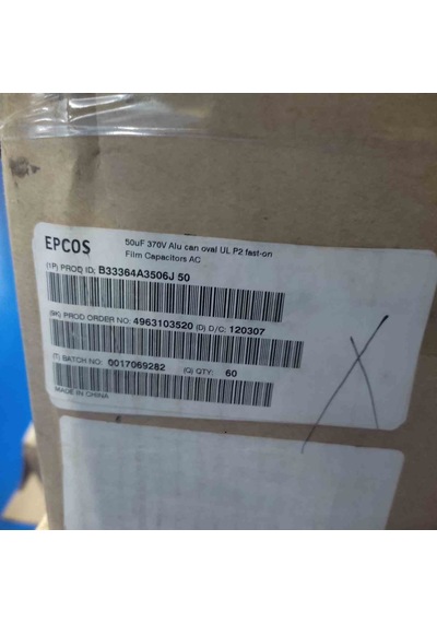 B33364a3506j050 50mf 370v Motor Kondansatör