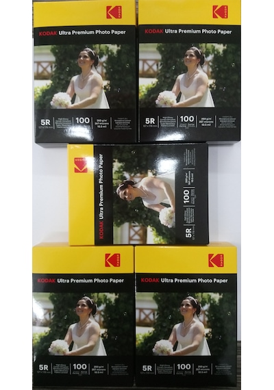 Kodak Premium Glossy 5 Li Parlak 13X18 260 G/M² Fotoğraf Kağıdı