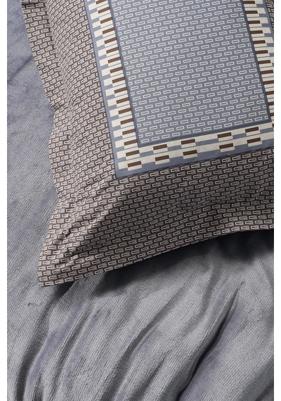 Doqu Home Lauren Maris Nevresim Takımı Çift Kişilik Gri