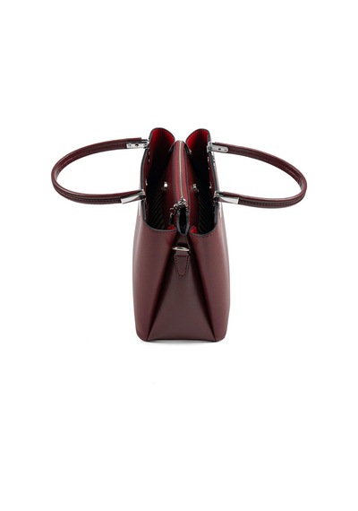 Silver Polo Sp1098 Kadın El Çantası Düz Bordo-bordo