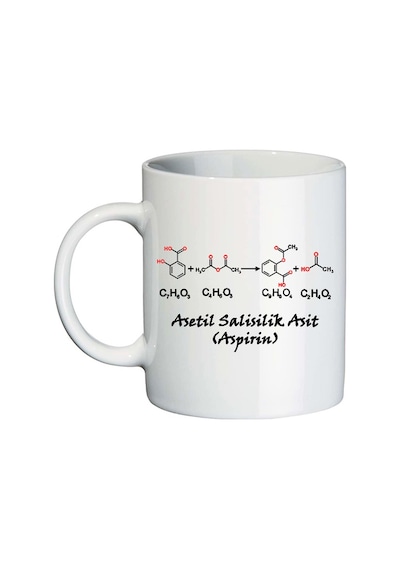 Eczacıya Hediye Isimli Aspirin Kupa Bardak