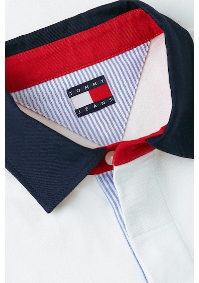 Tommy Jeans Renk Bloklu Pamuklu Relaxed Fit Düğmeli Polo Yaka Sweat Erkek Polo Yaka Sweat Dm0dm23161 Ybh Beyaz Tommy Jeans Renk Bloklu Pamuklu Relaxed Fit Düğmeli Polo Yaka Sweat Erkek Polo Yaka Sweat Dm0dm23161 Ybh Beyaz