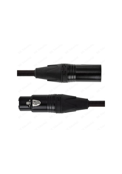 3 Pin Xlr Erkek - Dişi Mikrofon Mikser Ses Uzatma Kablosu - 1 M