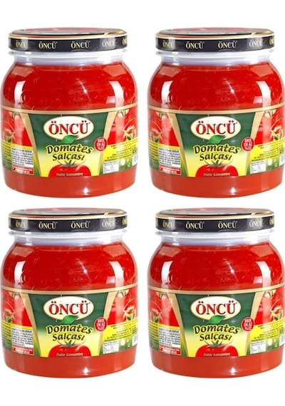 Öncü Domates Salçası Pet 1650 Gr 4'lü