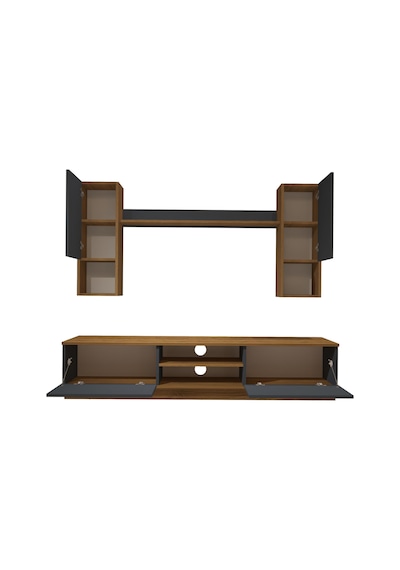 Decoraktiv Eko 5dab Mdf Dvd Tv Ünitesi Tv Sehpası Pera - Antrasit