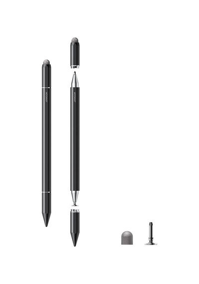 Joyroom 3'ü 1 Arada Manyetik Pasif Kapasitif Stylus Kalem - Siyah