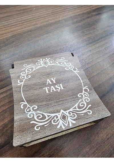 Ay Taşı Bileklik 8 Mm Ahşap Kutulu Çok Renkli