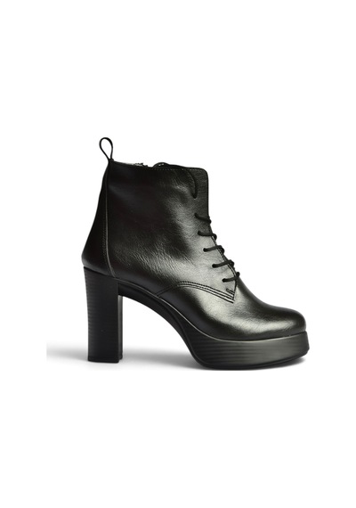 Fox Shoes Z996251309 Siyah Kalın Topuklu Kadın Bot