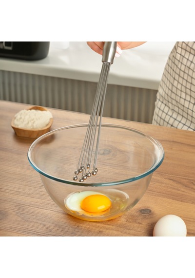 Ayarlanabilir Paslanmaz Çelik Metal Boncuk Top Uçlu Çırpıcı Sos Karıştırıcı Top Uçlu Yumu Paslanmaz Diğer