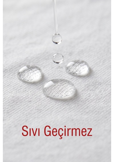 Cennet Yatak Cottonsafe Tek Kişilik Sıvı Geçirmez Alez Full Kenar Lastikli Pamuk Yüzey Terletmez Beyaz