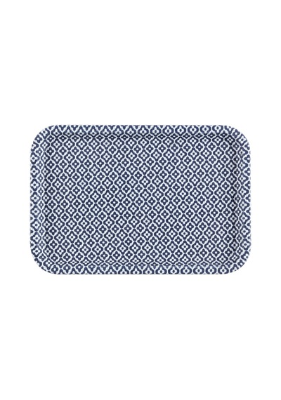 Madame Coco Rêve Bleu Tuyau Dikdörtgen Tepsi 1kteps182031x21x2cm-std