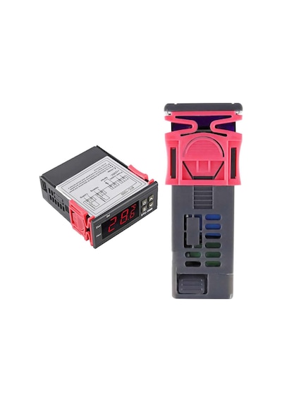 Stc-1000 Sıcaklık Termostatı 220v 10a 110v-220v Isıtıcı Soğutucu Dijital Ekran 10k Ntc Sıcaklık Sens