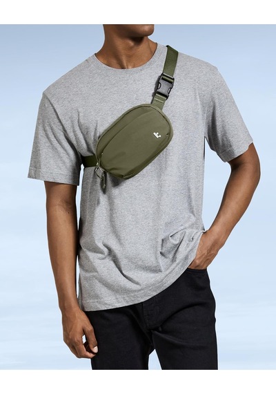 Tomtoc Kadın Bel Çantası/hip Bag Rfid Korumalı, 1,5 L Küçük Sling Çok Renkli