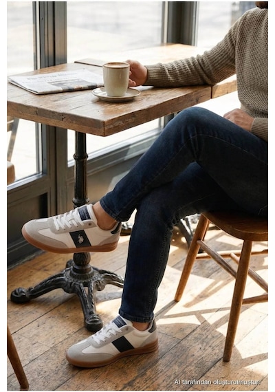 U.S. Polo Assn. U.s. Polo Assn. Hevıl Beyaz Erkek Sneaker A102695624