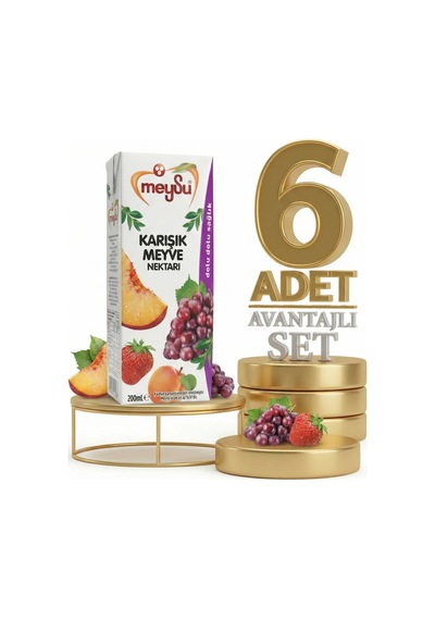 Meysu Nektar Karışık 6x200 Ml