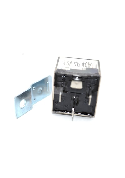 Mini Röle Şeffaf 12V 40A 4P Ledli Üstün