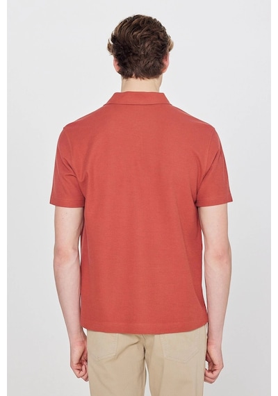 Wrangler Erkek Regular Fit Polo T-shirt Kiremit