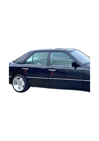 Ebal Otomotiv Mercedes E Klasse W124 Krom Kapı Kolu 4 Kapı 1984-1995 P.Çelik