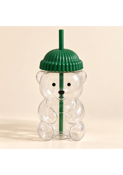 Bearista Ayıcık Tasarımlı Pipetli Bardak