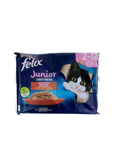Junior Yavru Yaş Kedi Maması 85gr 4lü