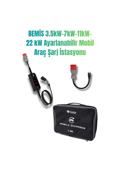 11 / 22 Kw Pro Mobil Elektrikli Taşıt Taşınabilir Şarj Cihazı-5m Kablolu Bev-2331-0001 - 831691197