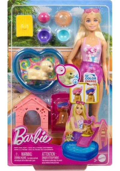 Barbie Köpekçikle Havuz Partisi