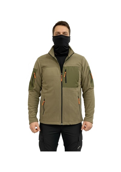 Mysia Outdoor Haki Soft Shell Taktik Polar Mont Avcı 7 Cep Çok Renkli