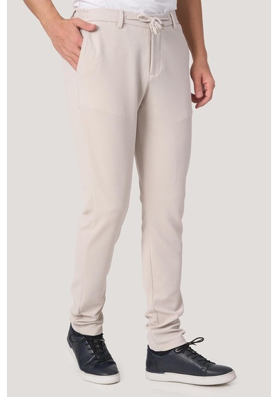 White Stone 2025-k P1044 Damla Trend Jooger Pantolon Taş Taş