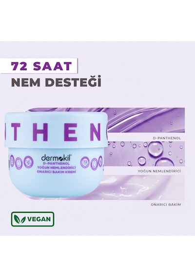 Dermokil D-panthenol Yoğun Nemlendirici Onarıcı Bakım Kremi 250 Ml X 2 Adet