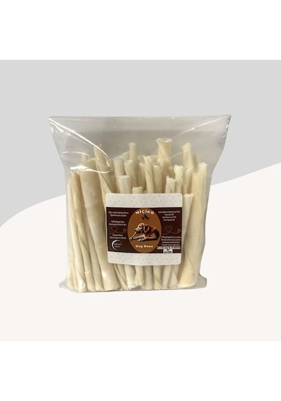 Sütlü Kırık Burgu Çubuk Ödülü Çiğneme Kemiği 120gr
