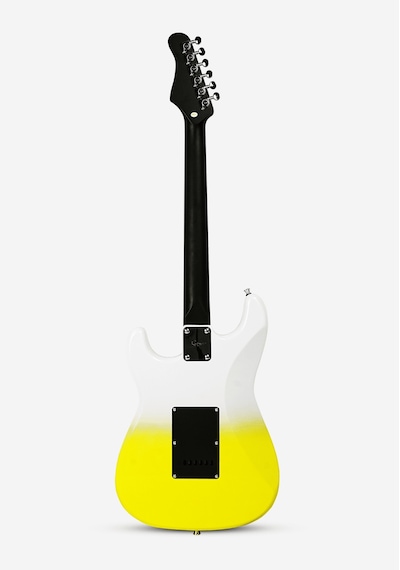 Smıger L-g2 İ6 Wky Strat Tipi Dahili Efektli Elektro Gitar Whıte Yellow