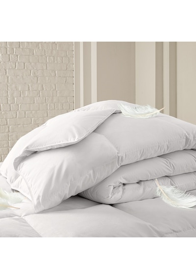 Yataş Bedding Pure Kaz Tüyü Yorgan %30 Gıdık (Çift Kişilik Xl) Beyaz